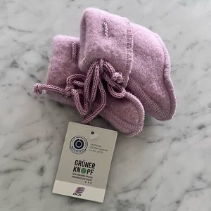 Engel Wool Fleece Baby Booties | 0-3 months